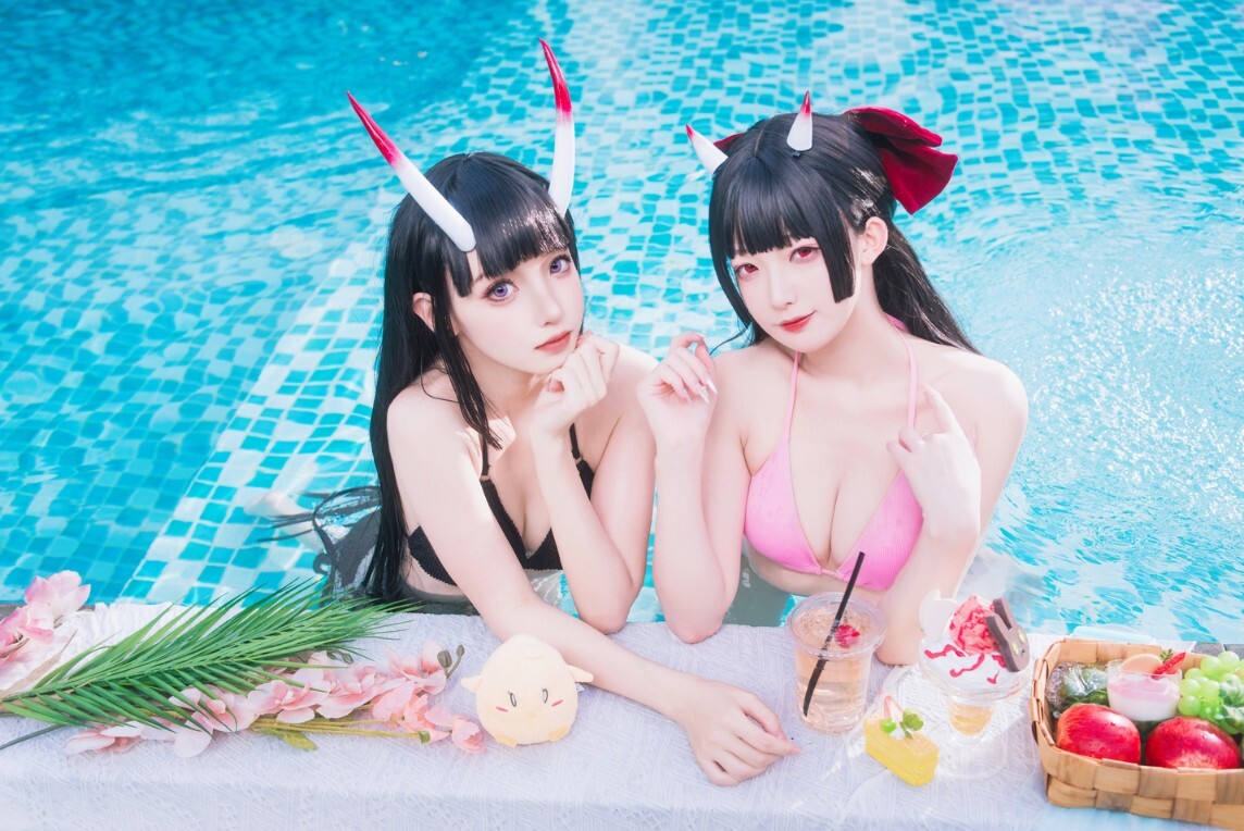 封疆疆v&祖木子 – 能代x酒匂泳装 [86P-1.13GB]