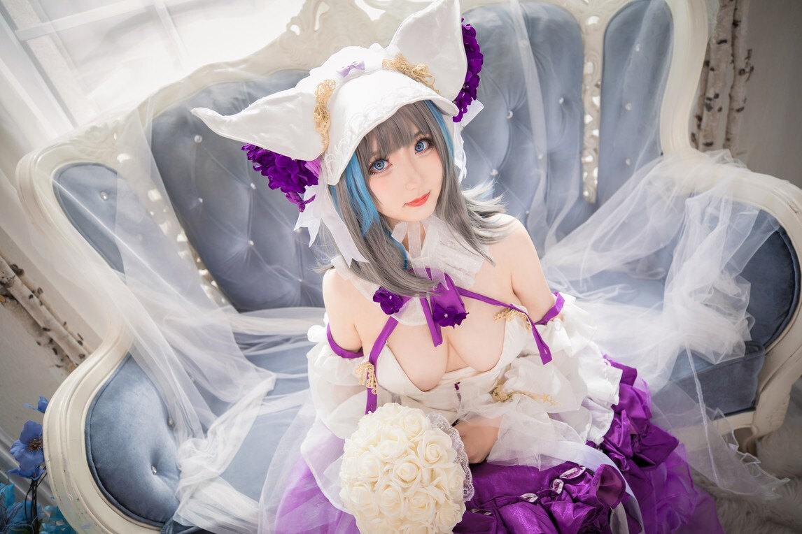 风筝筝筝w - 柴郡婚纱废稿 [17P-205MB]