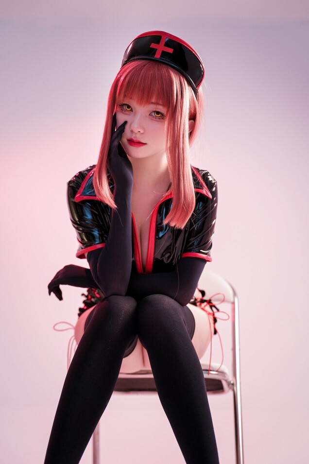 花铃 - 玛奇玛黑色护士 [20P-219MB]