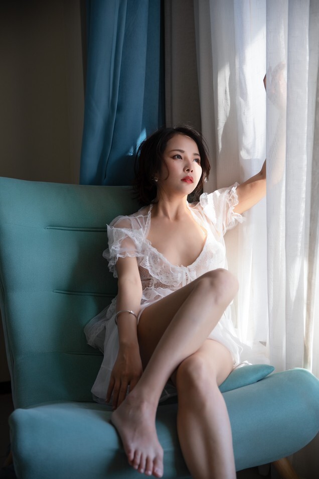 苏嫣嫣阿姨 - 蓝色连衣裙 [28P-192MB]