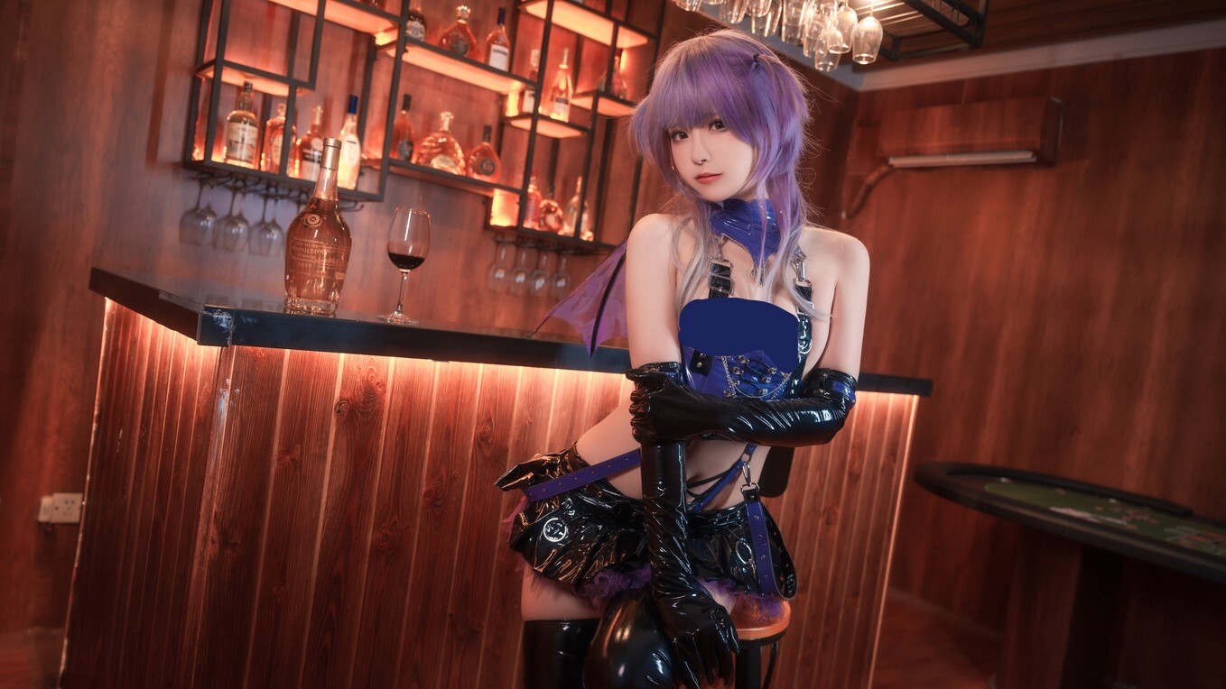 Quan冉有点饿 – 魅魔兔 [18P-134MB]