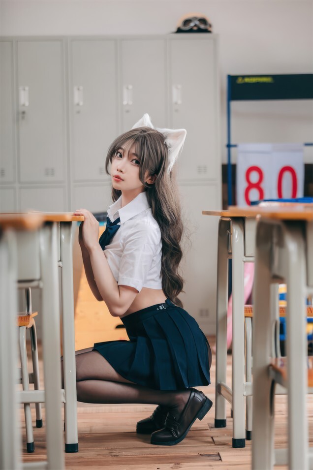 杏仁曲奇 - 生徒会坏猫猫 [52P-294MB]