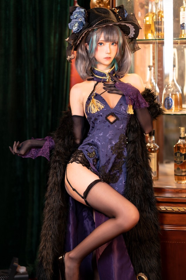 坂坂白 – 柴郡旗袍 [9P-252MB]