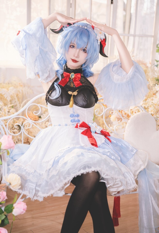 挽希 - 原神 甘雨 [17P-342MB]