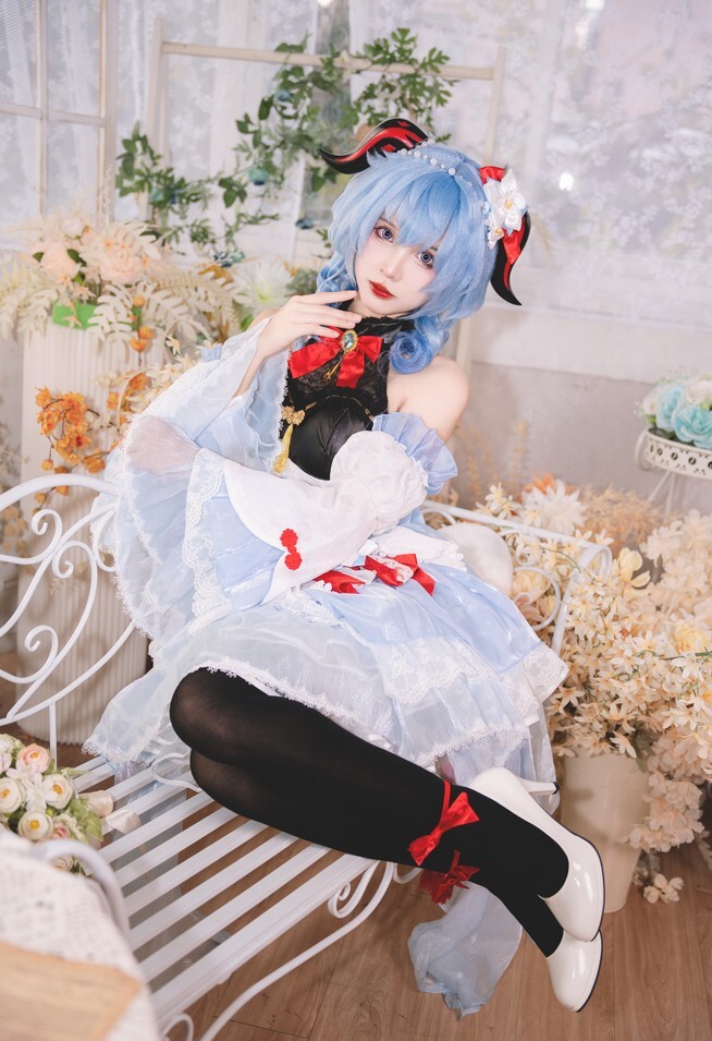 挽希 – 原神 甘雨 [17P-342MB]