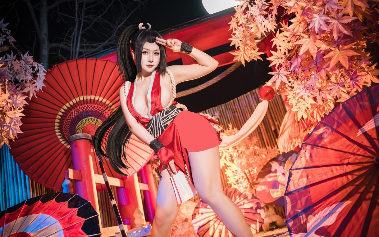 三刀刀miido – 不知火舞 女忍者 [15P-131MB]