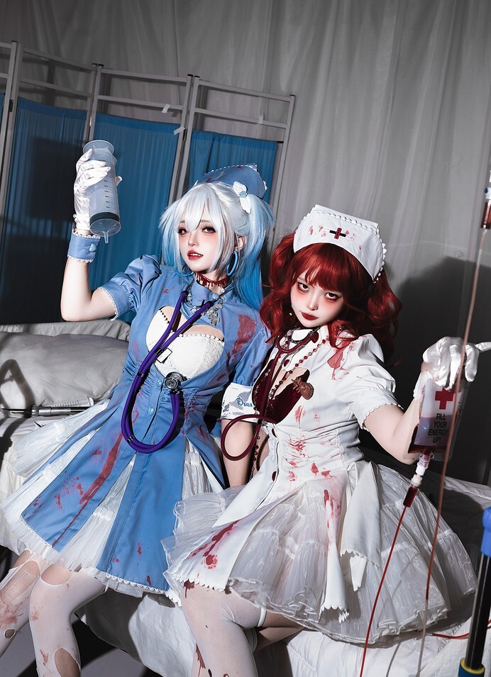 花甲conch – 嗜血护士 [19P-321MB]