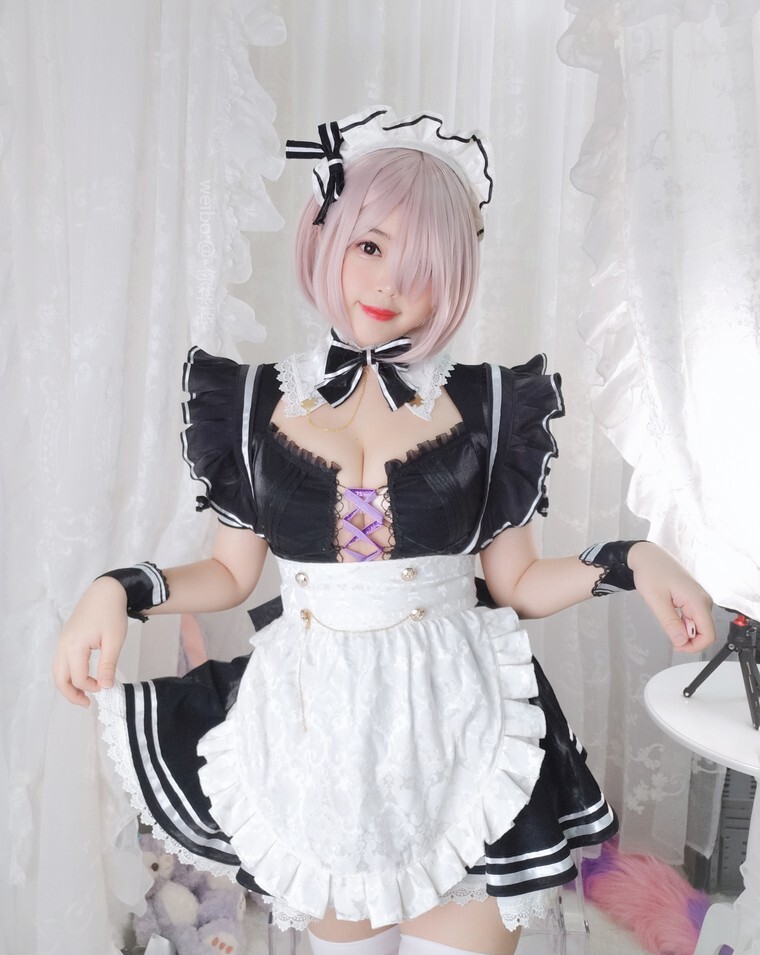 白烨 - 玛修色女仆 [57P11V-850MB]