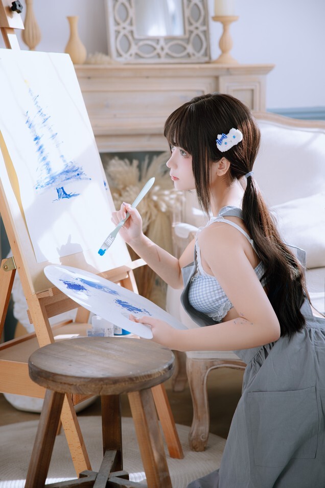 日奈娇 (樱井小莜) - 美术生 [129P5V-1.71GB]