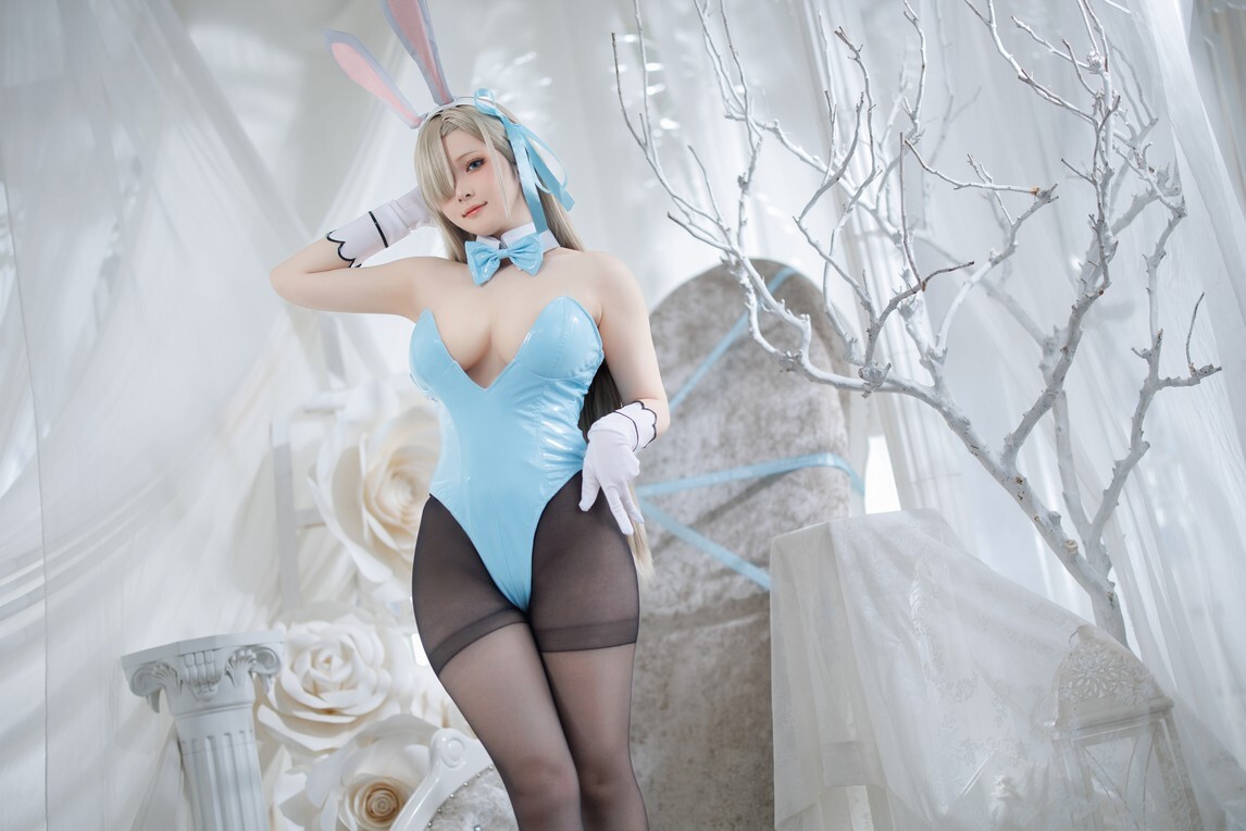 屿鱼 - 明日奈兔女郎 [22P-195MB]