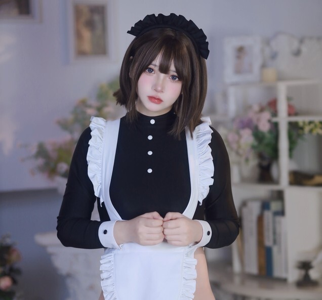 疯猫ss – 少女衣橱 连体女仆装 [58P-668MB]