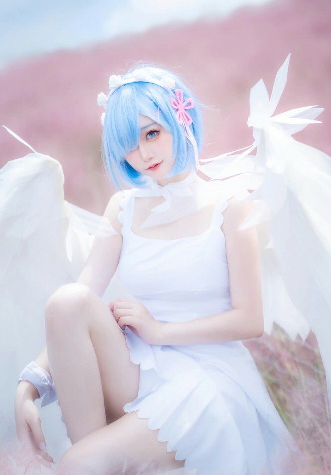 Halo_酱 - 蕾姆天使 [12P-26.8MB]