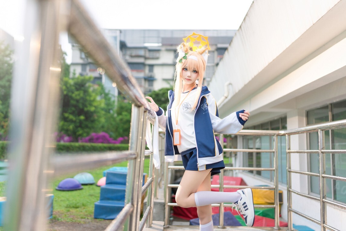 艾西Aiwest - 碧蓝档案 伊落玛丽 体操服 [44P-178MB]