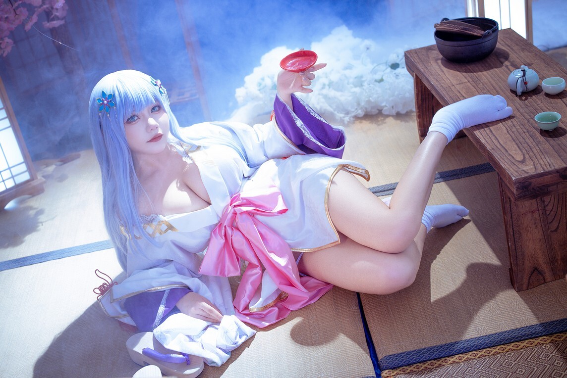 是一只熊仔 – 白雪姬 (美少女万华镜异闻：雪女) [41P-185MB]