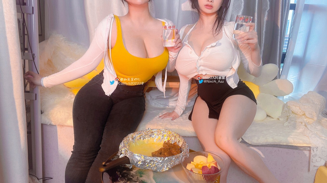 NinJA阿寨寨&amp;椒盐酱虾仁 - 芝士排骨 [73P-334MB]