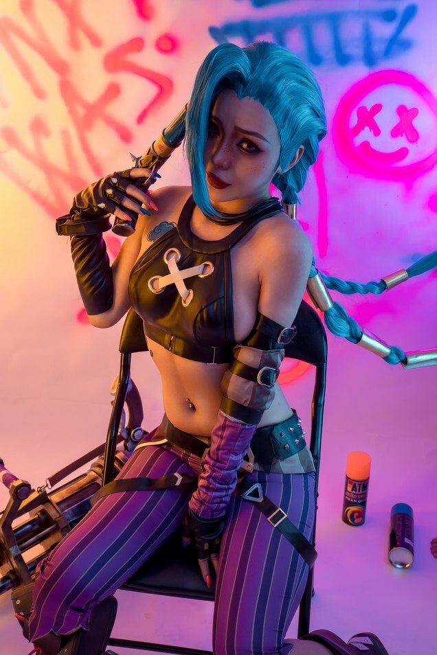 Umeko J - Jinx League of Legends [76P6V-839MB]