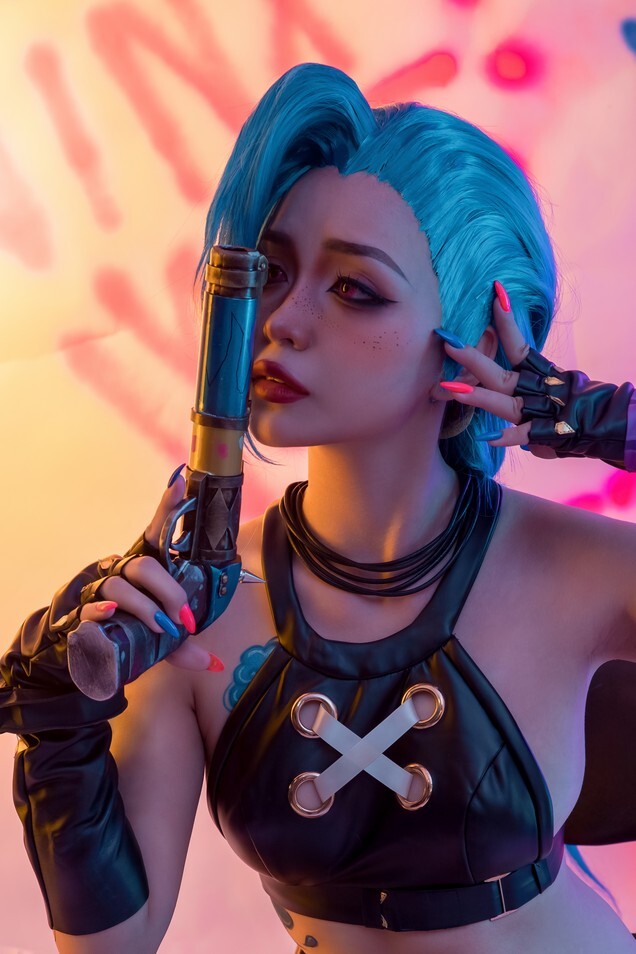 Umeko J - Jinx League of Legends [76P6V-839MB]