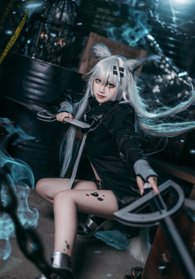 Halo_酱 – 明日方舟 拉普兰德 [9P-34.2MB]