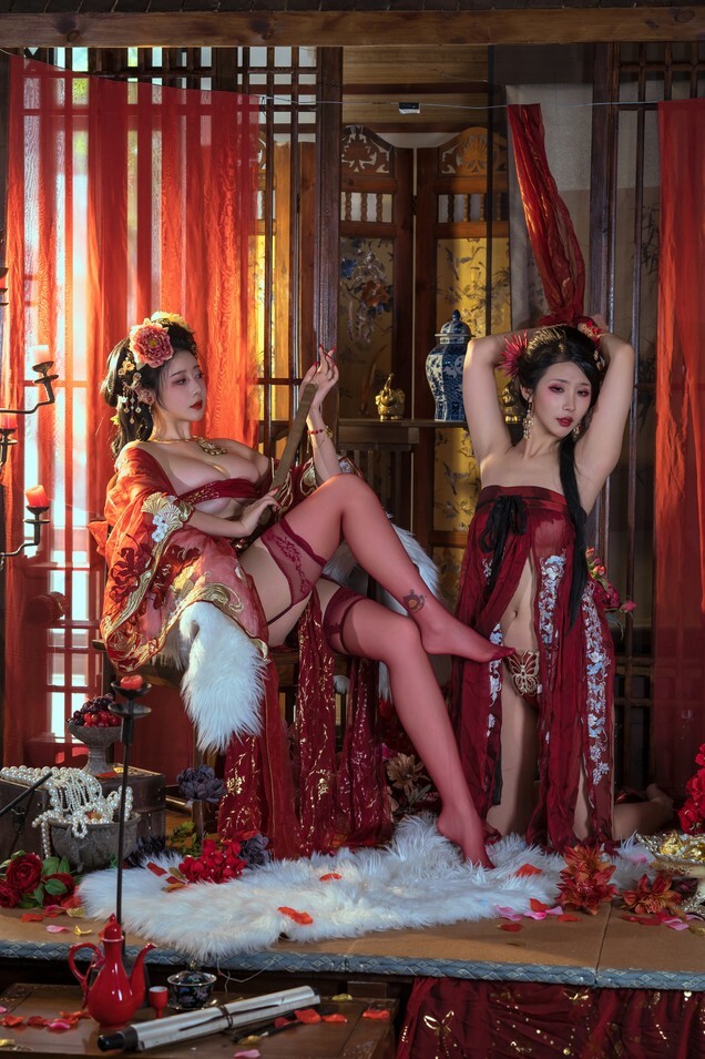 云溪溪&奶桃&奈汐酱nice – 青楼韵事 [120P1V-1.22GB]