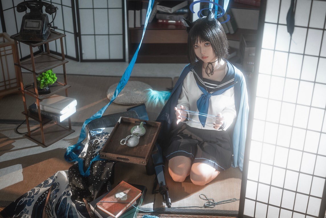 矢量鱼 - 桐生桔梗 [28P-358MB]