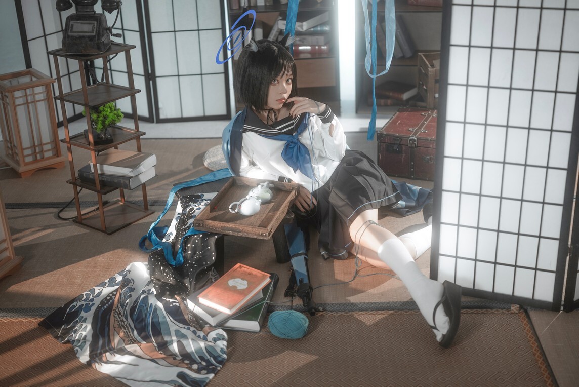 矢量鱼 - 桐生桔梗 [28P-358MB]