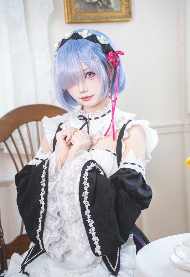 SASA小麋鹿 - 蕾姆cos [18P-387MB]