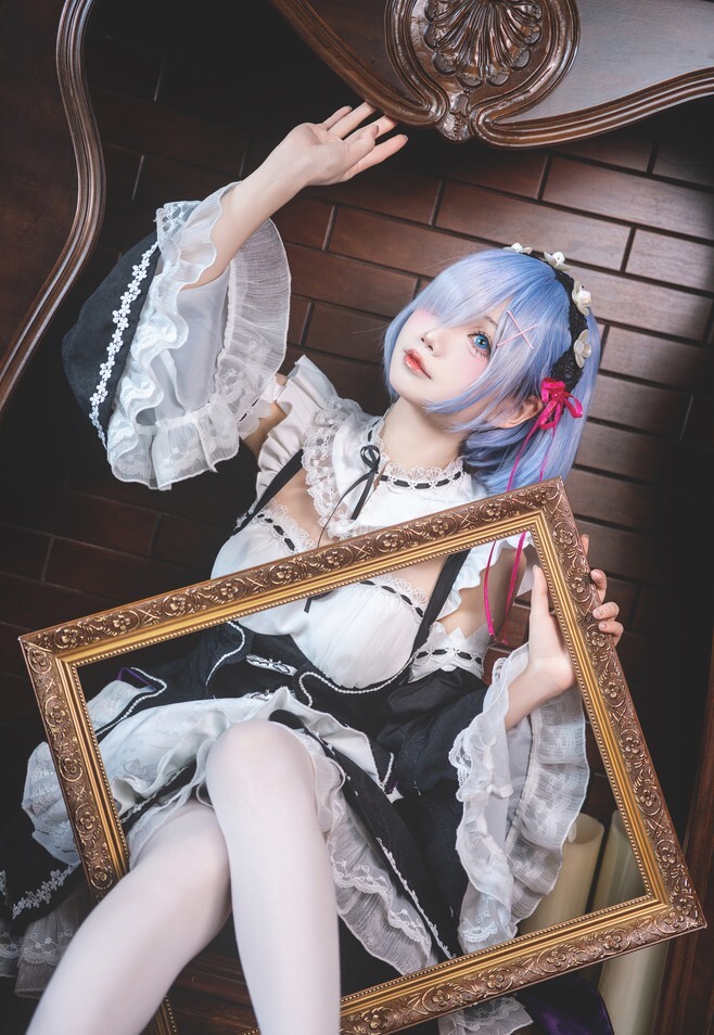 SASA小麋鹿 - 蕾姆cos [18P-387MB]