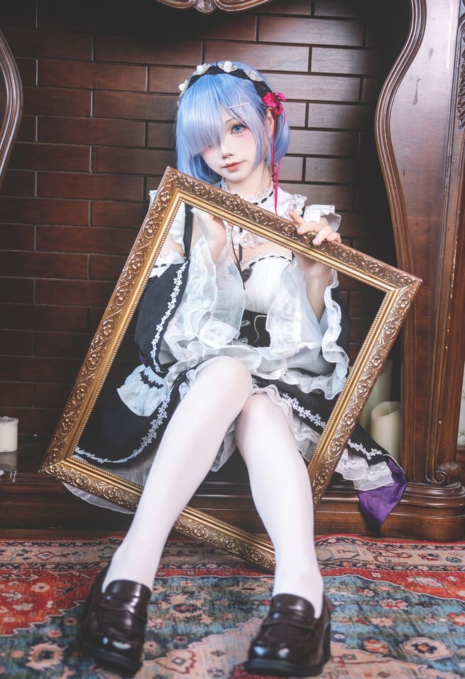 SASA小麋鹿 – 蕾姆cos [18P-387MB]