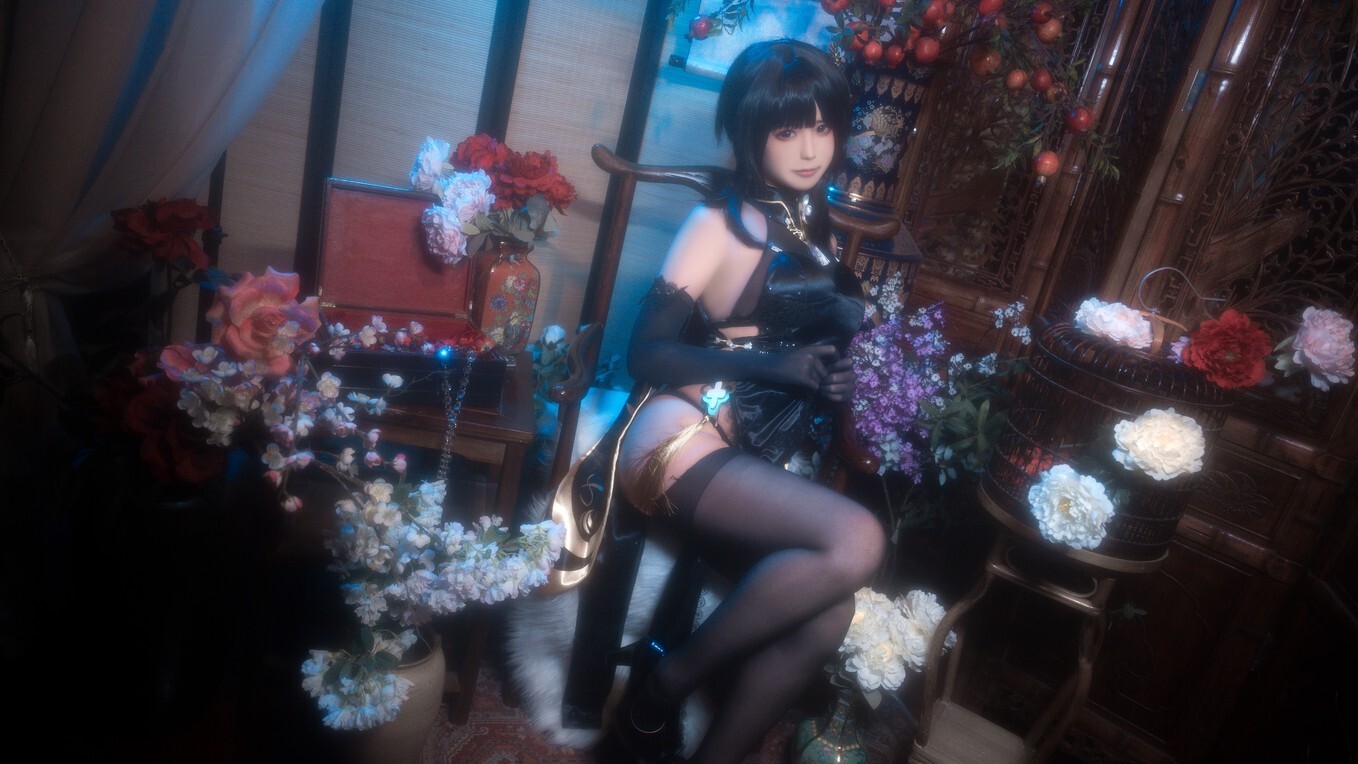 Quan冉有点饿(拖拉大王_) – 镇海旗袍 [44P-975MB]