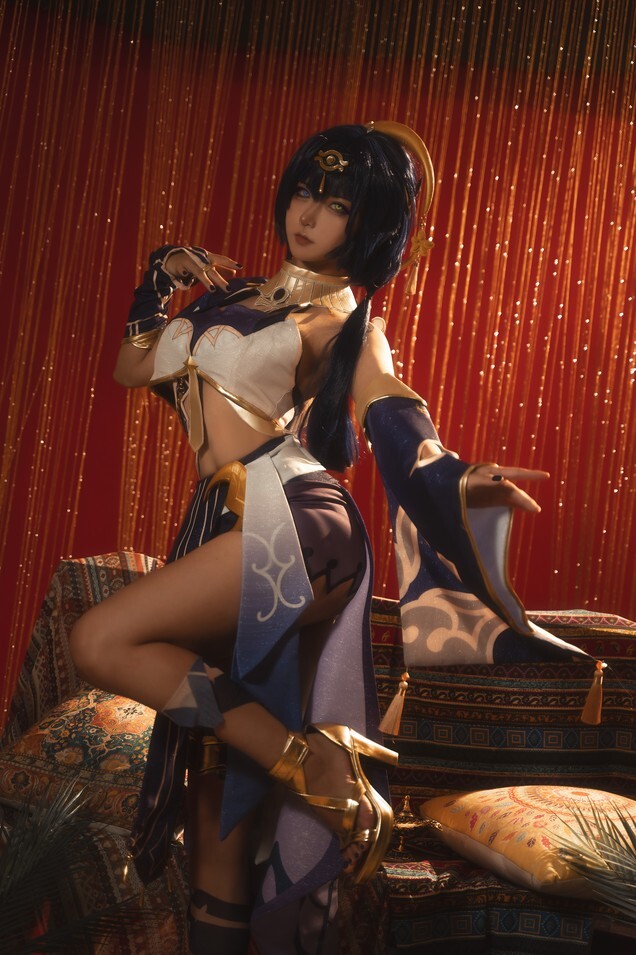 Seya-狮砸 - 原神 坎蒂丝 [12P-142MB]