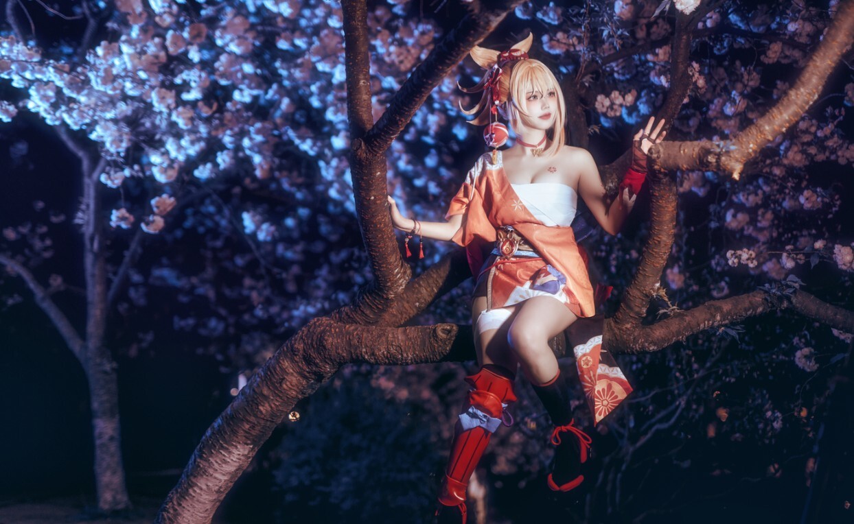 墨色的团子_墨舒 - 宵宫 [15P-250MB]