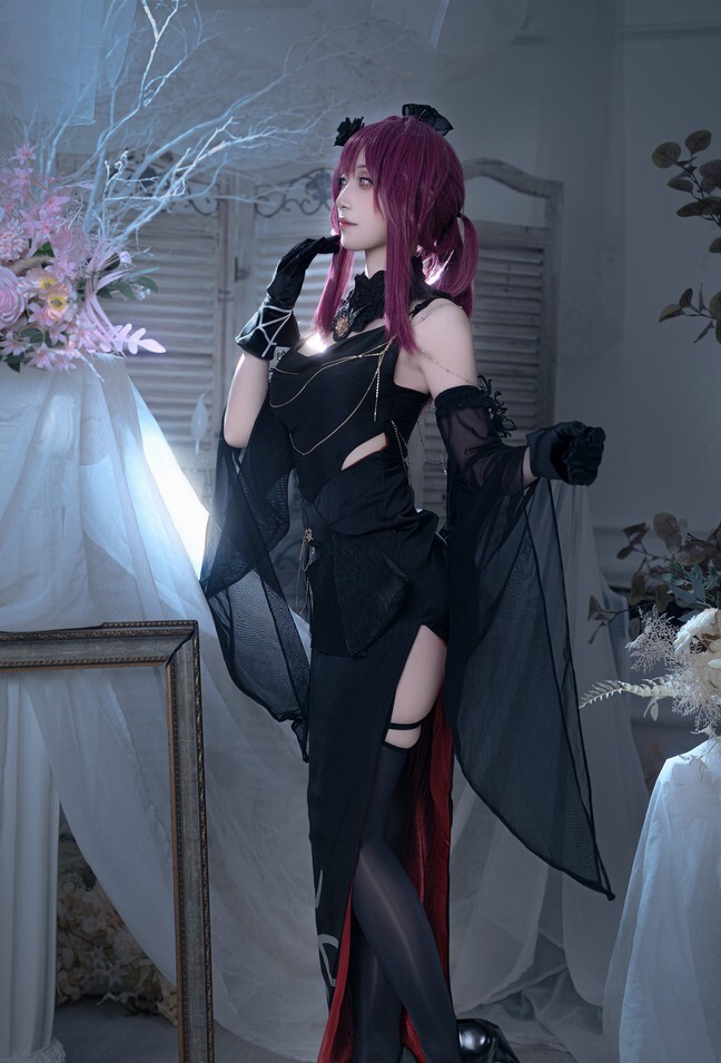 是夙卿呀 - 崩坏星穹铁道 卡芙卡cos [9P-83.4MB]