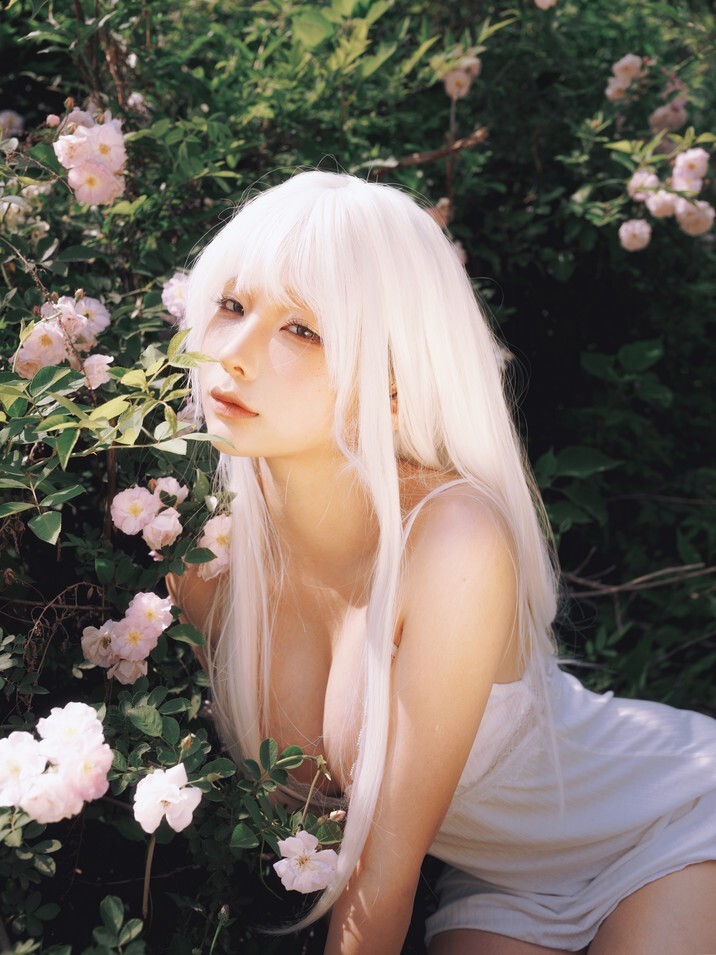 蠢沫沫 - 2024年会员 白发&amp;绳 [16P-364MB]