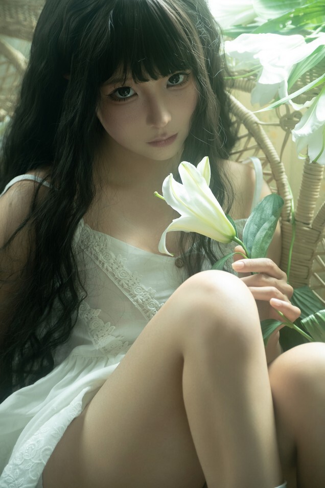 蠢沫沫 - 2024年会员 白吊带 [36P-378MB]