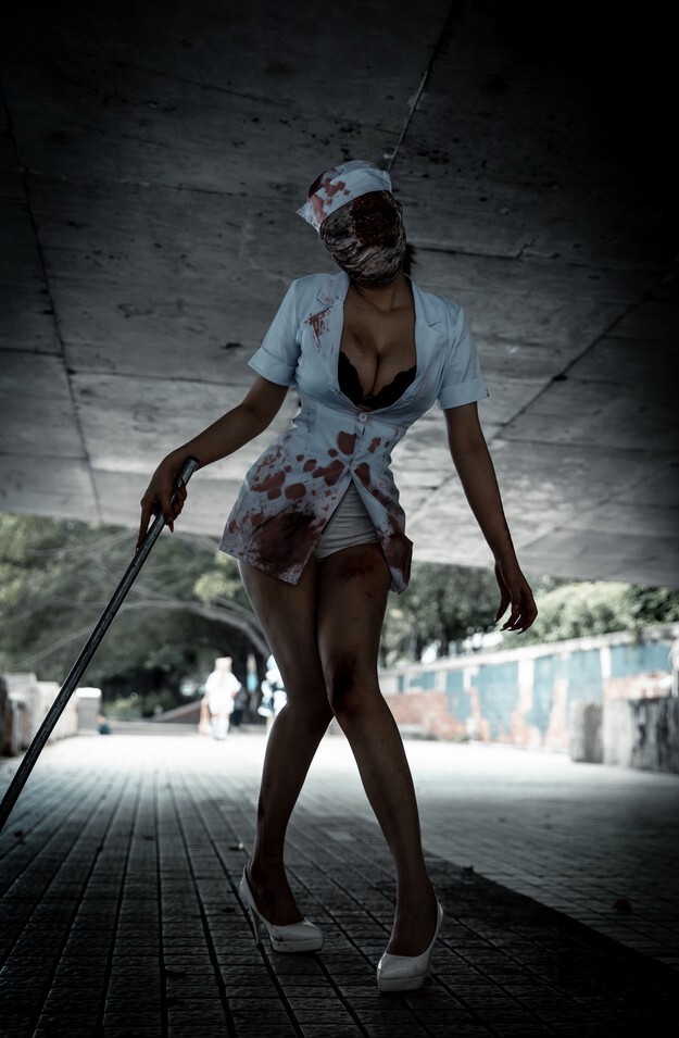 兔胖胖min - 漫展返图 寂静岭丧尸护士 [41P-322MB]