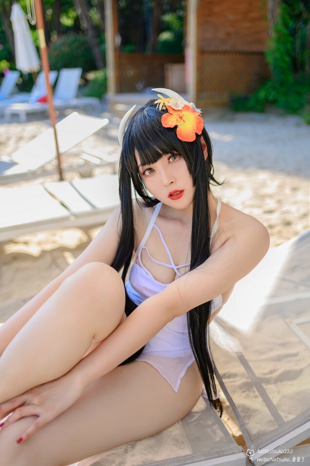 Natsuko夏夏子 – 碧蓝航线 比叡 泳装 [55P-667MB]