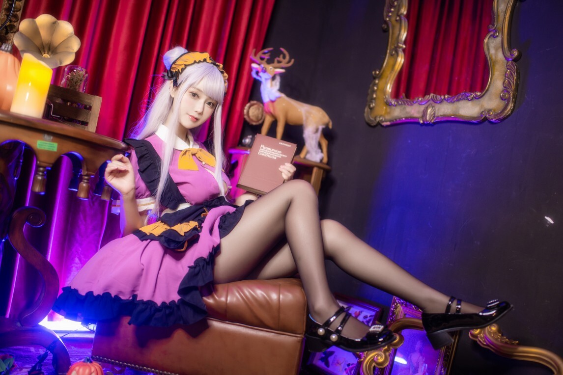 羽生三未 - 万圣黑丝女仆 [37P-1.56GB]