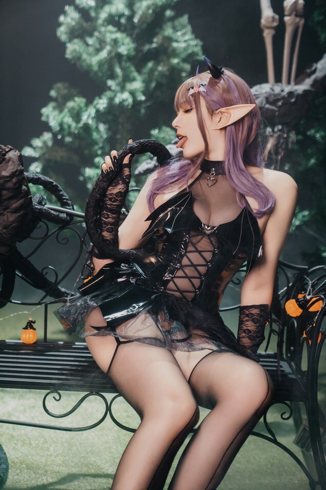 Natsuko夏夏子 - 万圣小魔女 [52P1V-566MB]