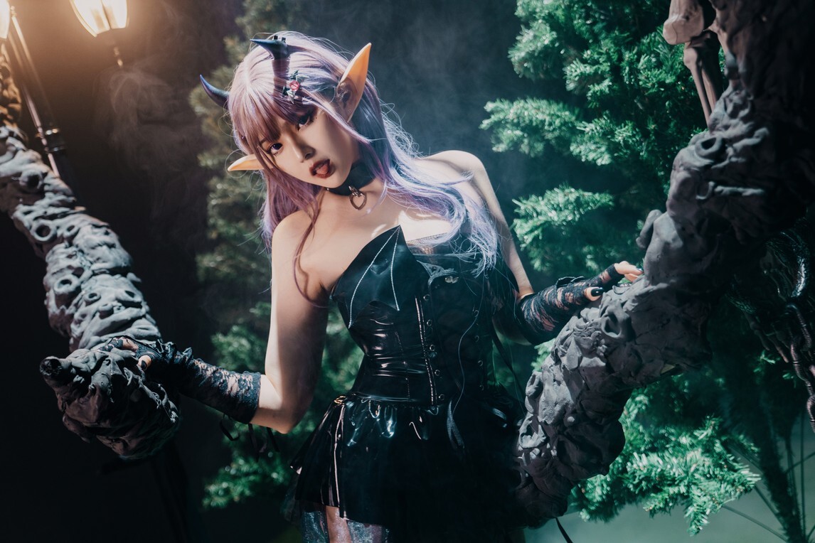 Natsuko夏夏子 - 万圣小魔女 [52P1V-566MB]