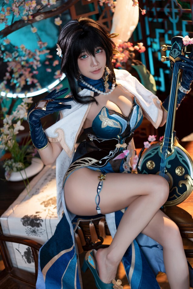 水淼aqua - 24年12月の会員特典 ✨レベル1：ルアン・メェイ（崩壊：スターレイル） [72P-115MB]