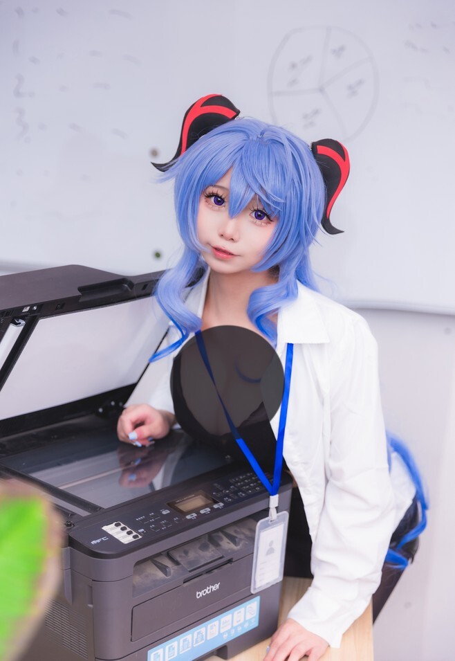 桃井乳平 - 原神甘雨 [15P-117MB]