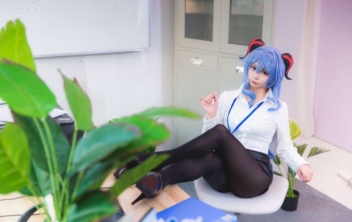 桃井乳平 - 原神甘雨 [15P-117MB]