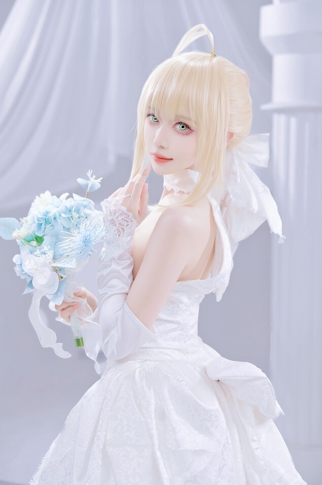 Shika小鹿鹿 - Saber花嫁 [22P-284MB]