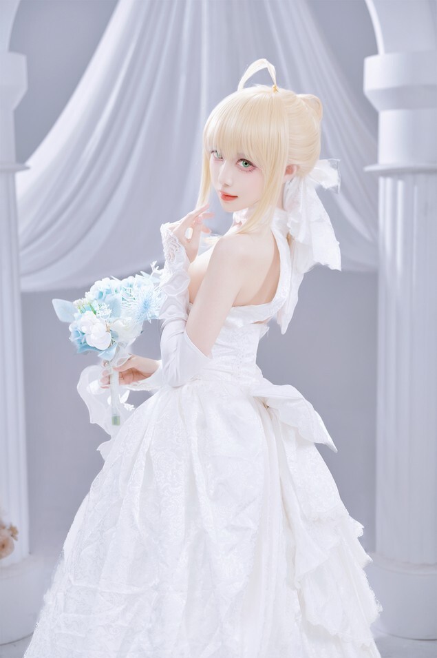 Shika小鹿鹿 - Saber花嫁 [22P-284MB]