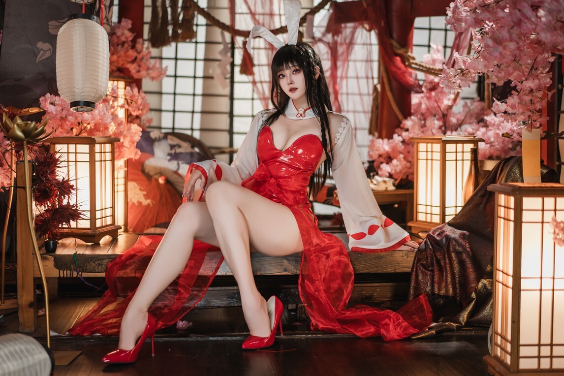 Natsuko夏夏子 - 碧蓝航线 大山巫女兔 [70P-424MB]