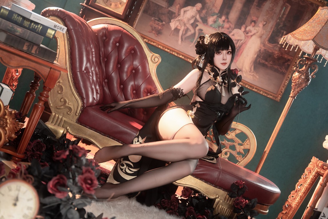 Natsuko夏夏子 - 碧蓝航线 镇海旗袍 [76P-497MB]