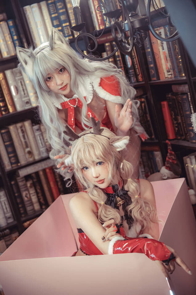 冬马路纱 (Luisa_零纱)&刺青Poi – 驯鹿与狼 [40P-583MB]