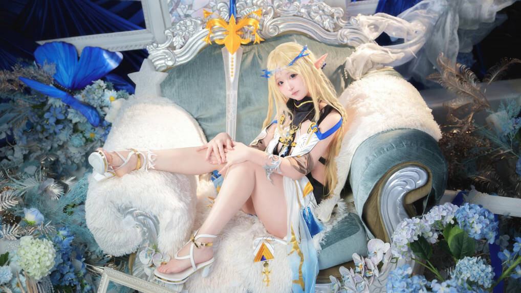 Seele麦麦 – 鸣潮 菲比&卡提希娅 蓝色花海物语 [96P-315MB]